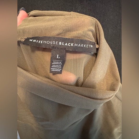 WHBM sheer turtleneck - Picture 4 of 4